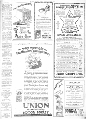 Issue page