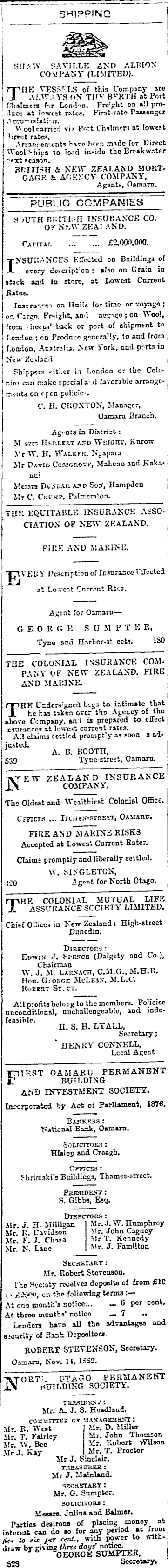 Papers Past Newspapers Oamaru Mail 9 June 14 Page 1 Advertisements Column 2