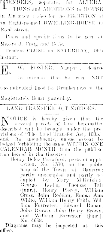 Papers Past Newspapers Oamaru Mail 7 March 1905 Page 2 Advertisements Column 5