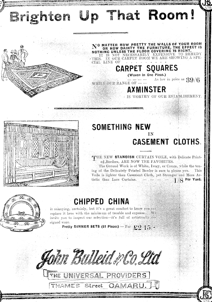 Papers Past Newspapers Oamaru Mail 24 September 1914 Page 3 Advertisements Column 1