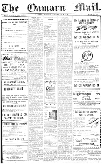 Issue page