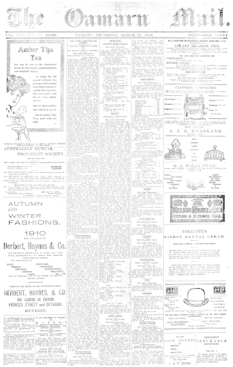 Issue page