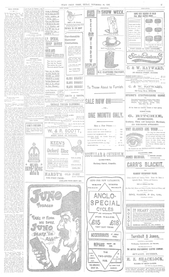 Issue page