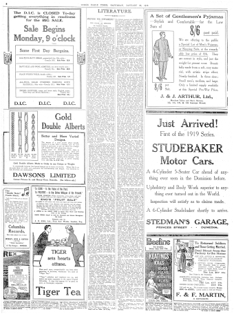 Issue page