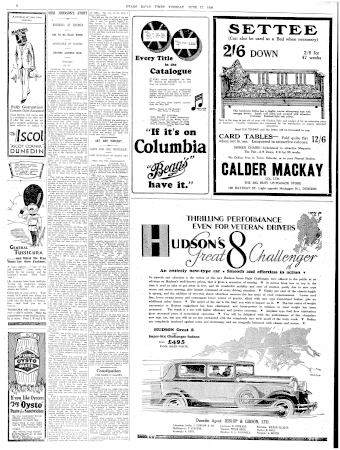 Issue page