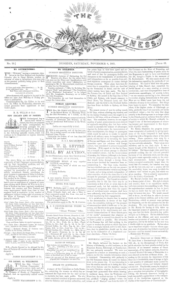 Issue page