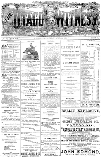 Issue page