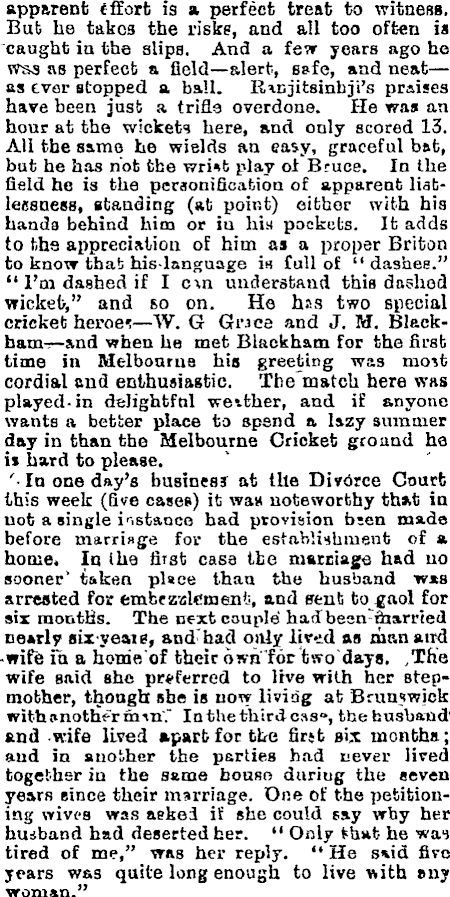 Papers Past | Newspapers | Otago Witness | 25 November 1897 | OUR ...