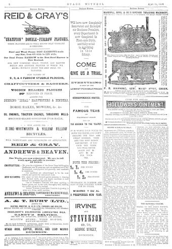 Issue page