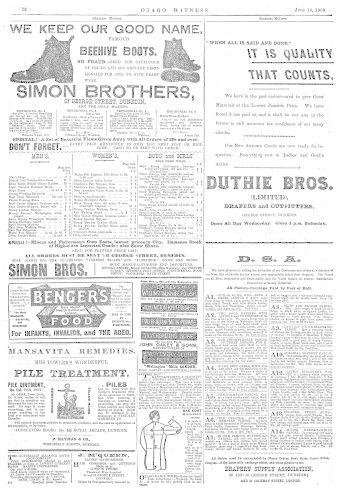 Issue page