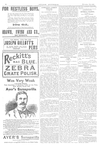 Issue page