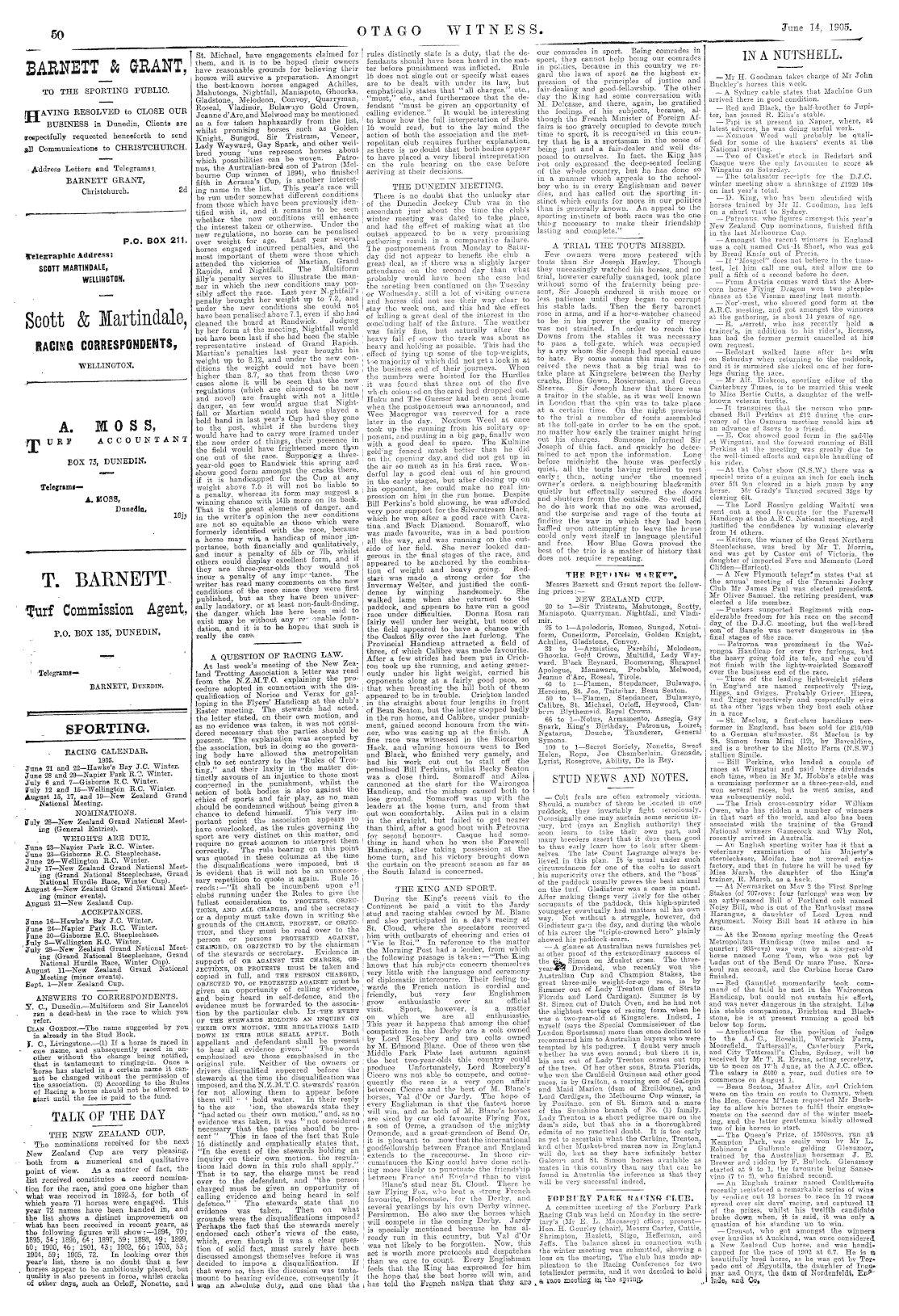 Papers Past | Newspapers | Otago Witness | 14 June 1905 | Page 50