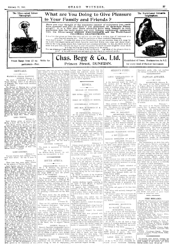 Issue page