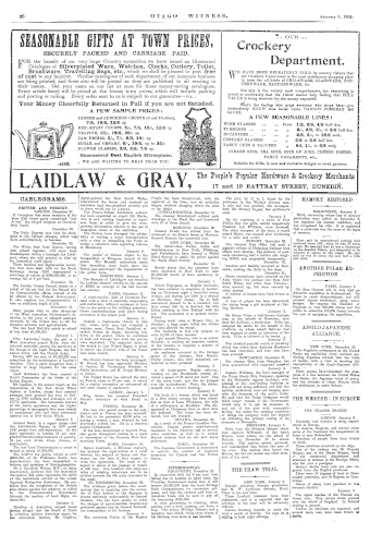 Issue page