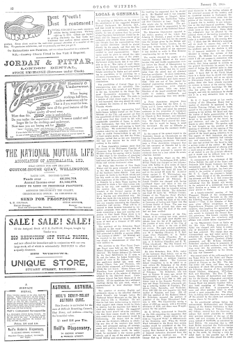 Issue page