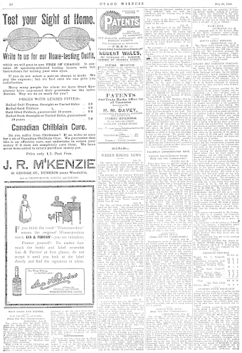 Issue page