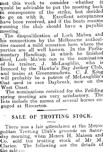 At håndtere parfume kondom Papers Past | Newspapers | Otago Witness | 19 November 1913 | WELLINGTON  NOTES.