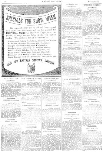 Issue page