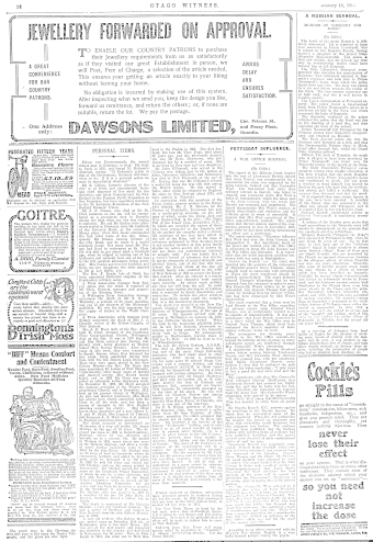 Issue page