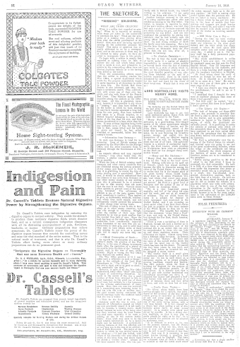 Issue page