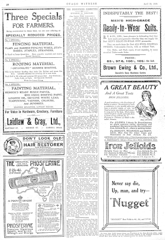 Issue page