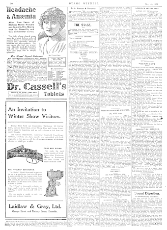 Issue page