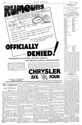 Issue page