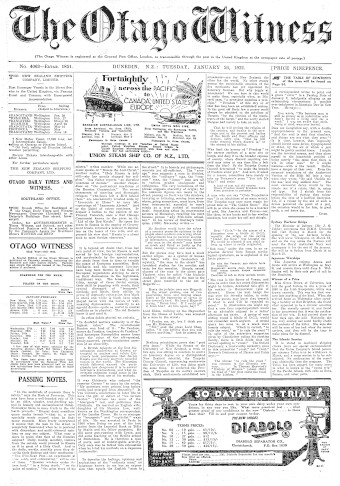 Issue page