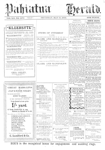 Issue page