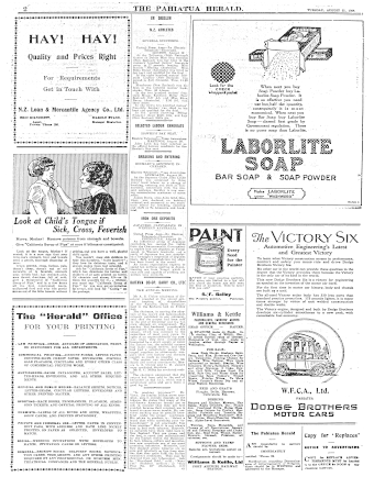 Issue page