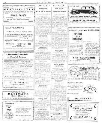 Issue page