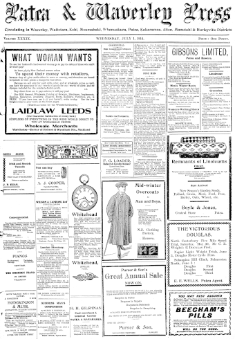 Issue page