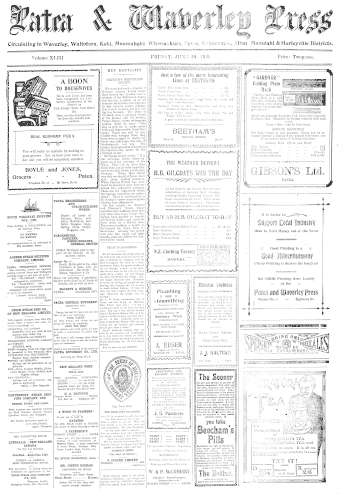 Issue page