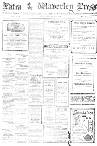 Issue page