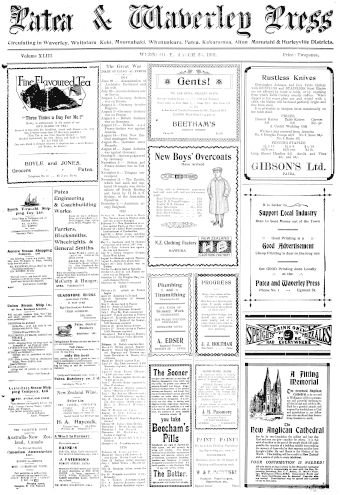 Issue page