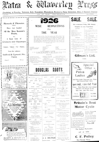 Issue page