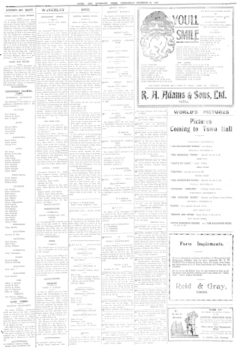 Issue page