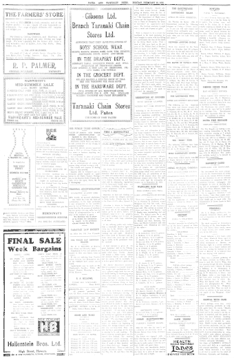 Issue page