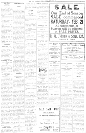 Issue page