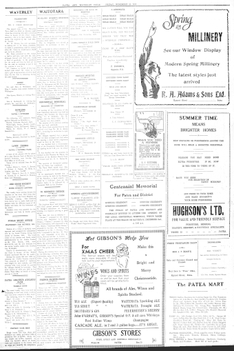 Issue page