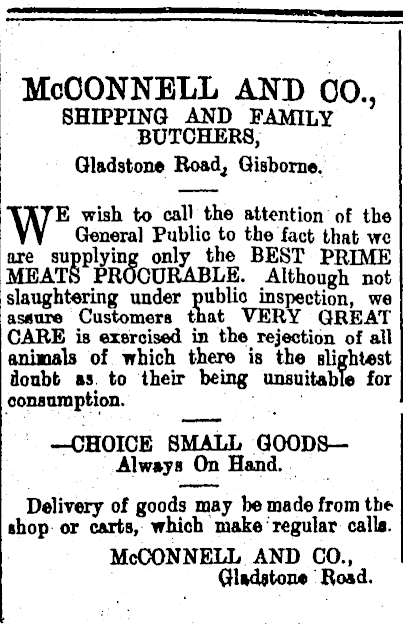 Papers Past Newspapers Poverty Bay Herald 10 March 1904 Page 1 Advertisements Column 3