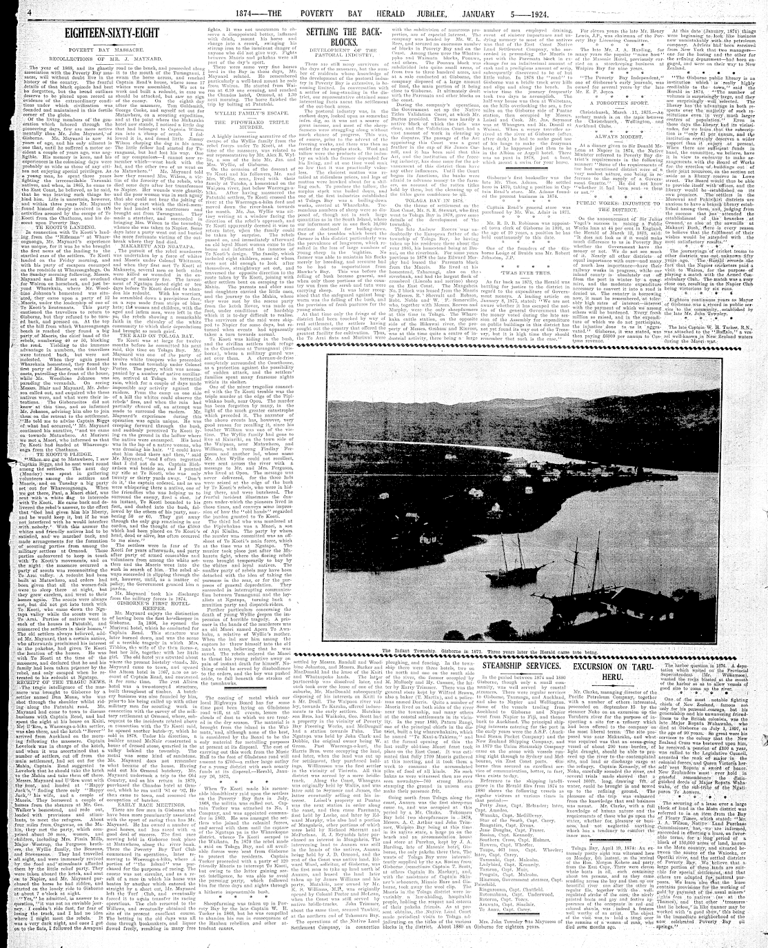 Papers Past | Newspapers | Poverty Bay Herald | 5 January 1924 | Page 4 ...