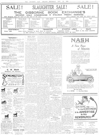 Issue page