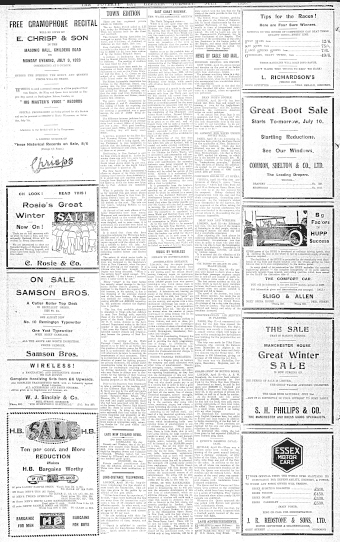 Issue page