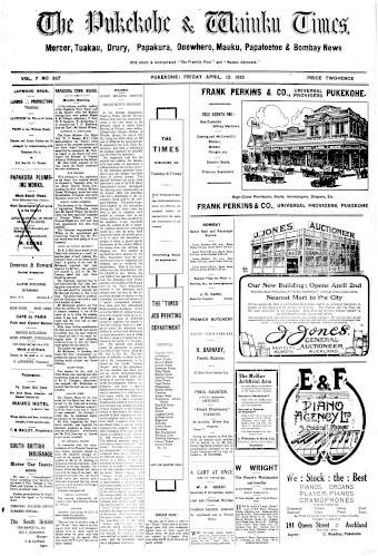 Issue page