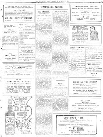 Issue page