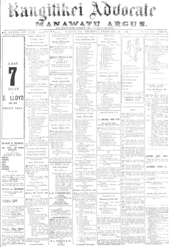 Issue page