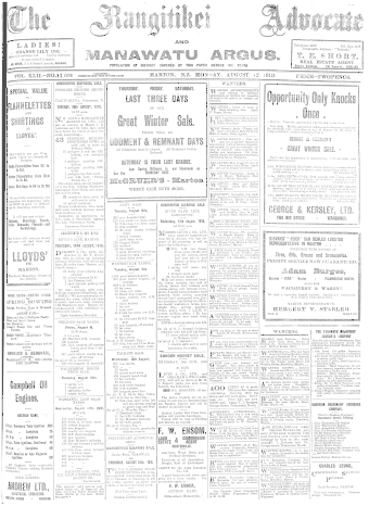 Issue page