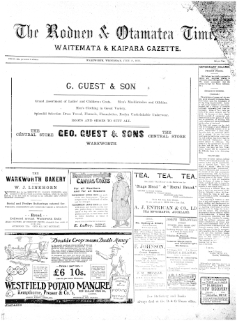 Issue page