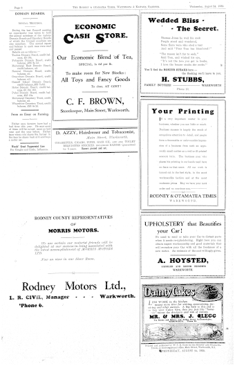 Issue page